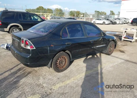 2001 Honda Civic Lx z USA, uszkodzony, nr VIN 2HGES16541H587763